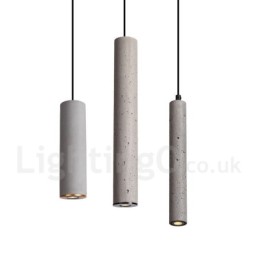 Modern Contemporary Concrte 1 Light Pendant Light