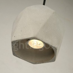 1 Light Concrte Pendant Light
