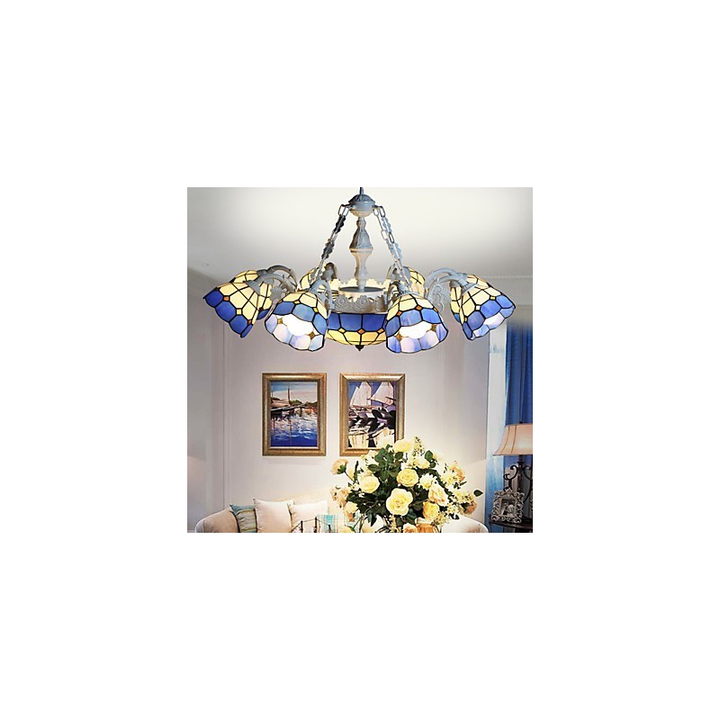 The Mediterranean Sea Rural Sitting Creative 8 + 1 Head Lamps And Lanterns