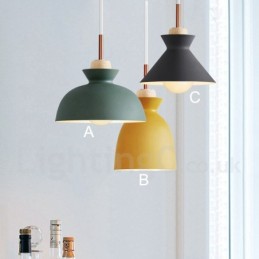 Modern Contemporary Metal Multi Colors Pendant Light
