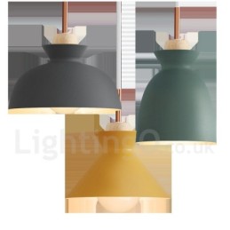 Modern Contemporary Metal Multi Colors Pendant Light
