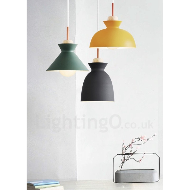 Modern Contemporary Metal Multi Colors Pendant Light