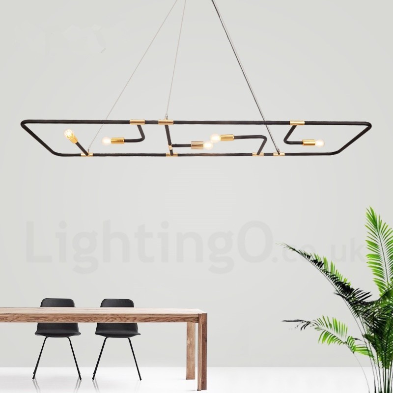 5 Light Modern Contemporary Pendant Light
