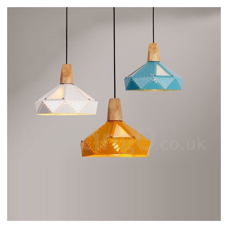 Single 1 Light Modern Contemporary Multi Colors Pendant Light