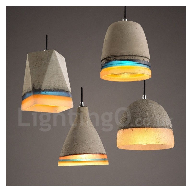 Vintage Concrte Pendant Light