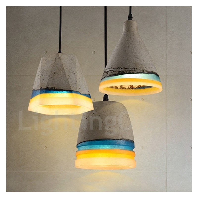 Vintage Concrte Pendant Light