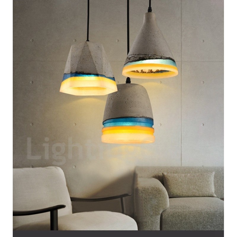 Vintage Concrte Pendant Light