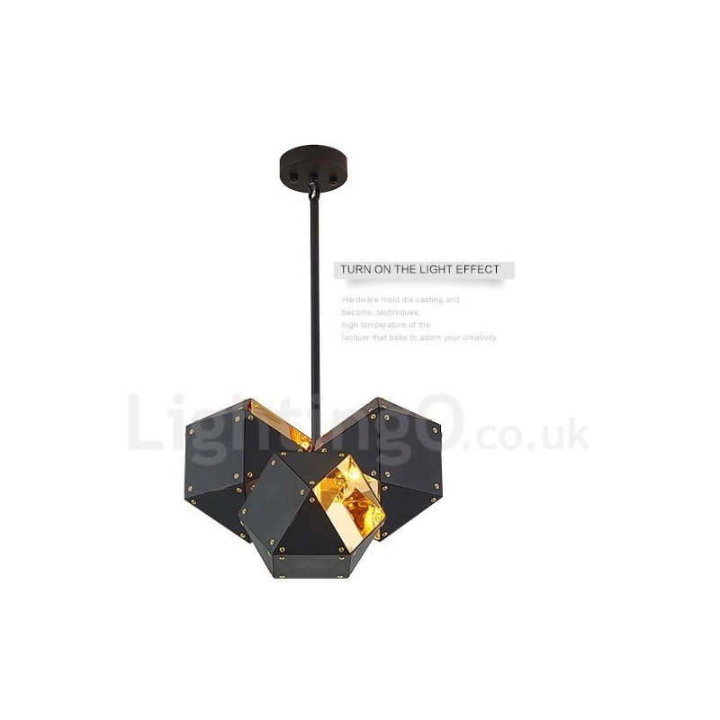 3 Light Modern Contemporary Pendant Light