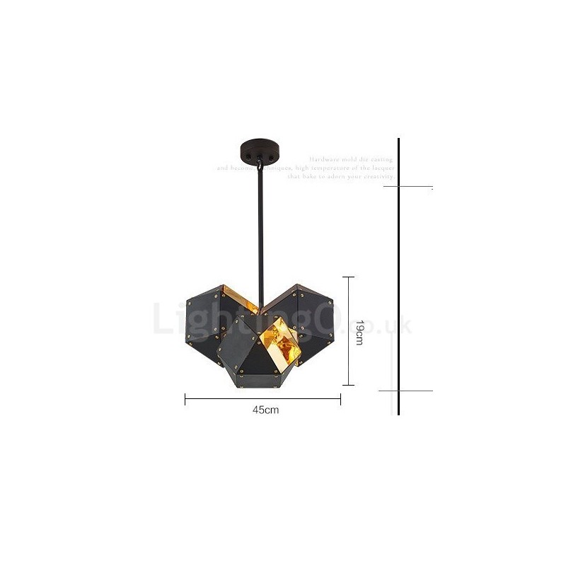 3 Light Modern Contemporary Pendant Light