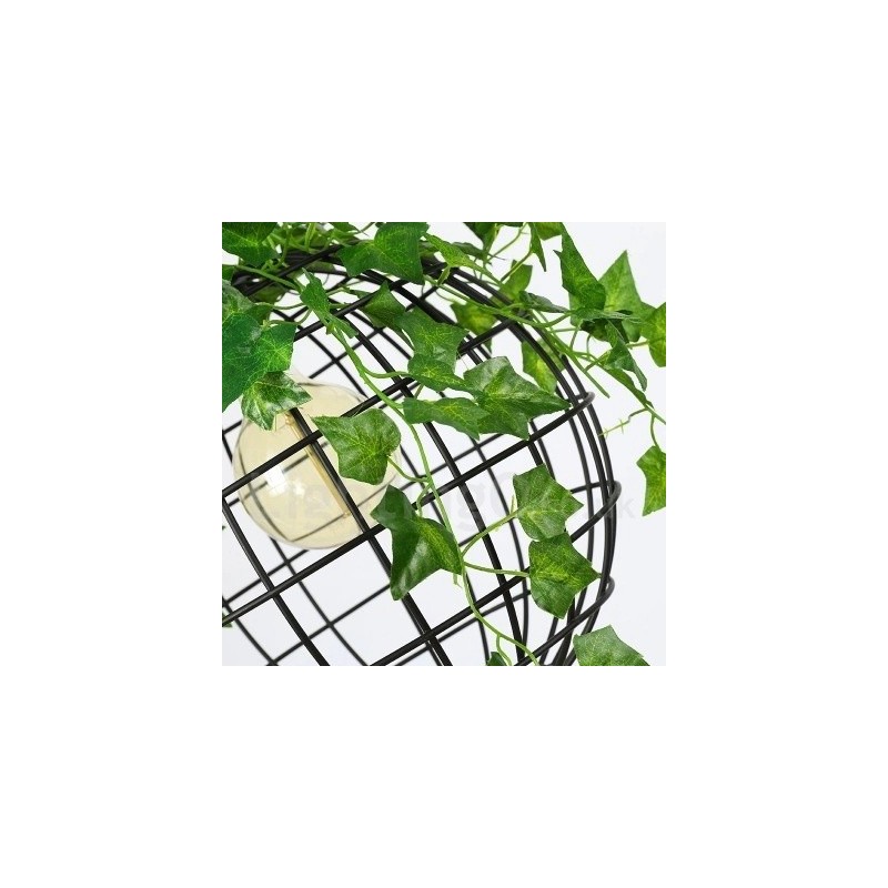 Country Vintage Globe Pendant Light