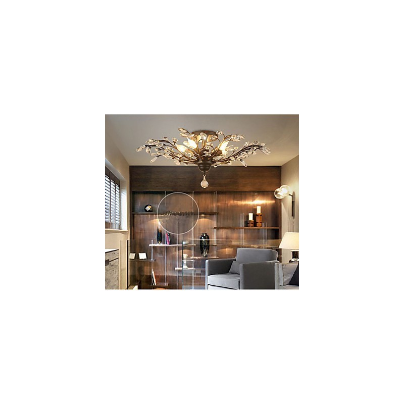 Mediterranean Retro Creative Suction Top Simple Lamps