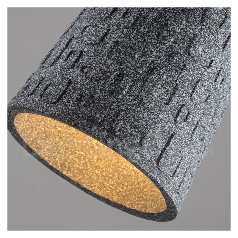 Retro Vintage Concrte 1 Light Pendant Light