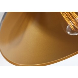 Retro Vintage 1 Light Metal Pendant Light