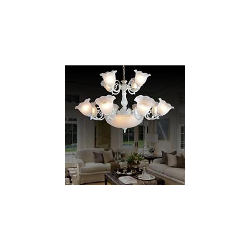 Chandelier Traditional Classic Vintage Retro Metal