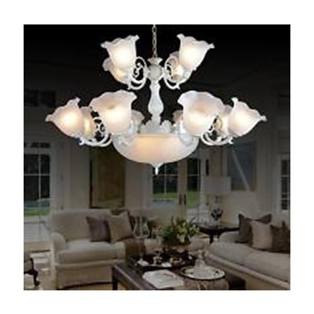 Chandelier Traditional Classic Vintage Retro Metal