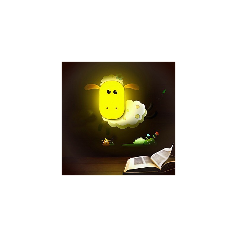 Creative Spirit Intelligent Light Control Small Night Light Children Wall Lamp Lights