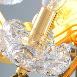 Chandelier Modern Contemporary Metal