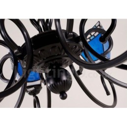 8 Light Mediterranean Style Integrated Metal Chandelier