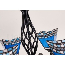 8 Light Mediterranean Style Integrated Metal Chandelier