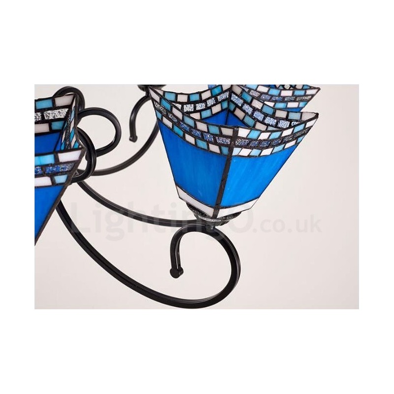 8 Light Mediterranean Style Integrated Metal Chandelier