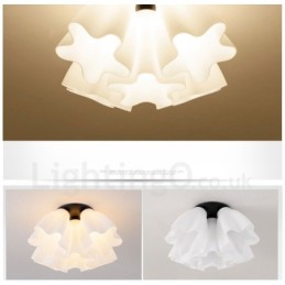 5 Light Rustic Lodge Integrated Chandelier