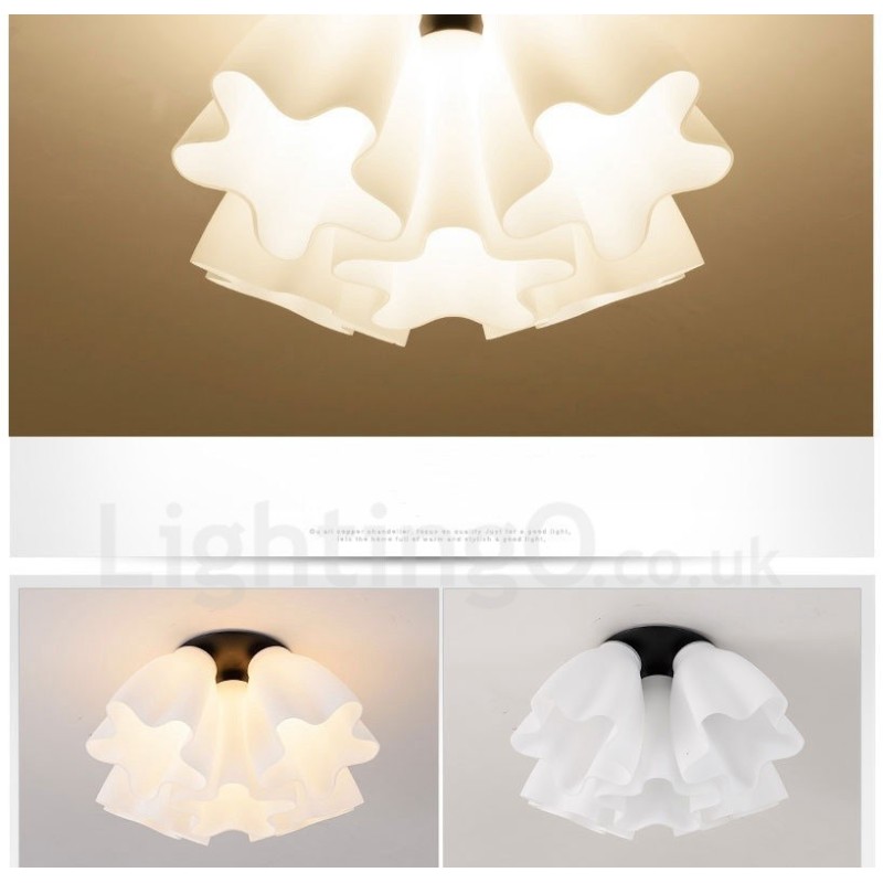 5 Light Rustic Lodge Integrated Chandelier