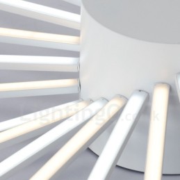 28 Light Modern Contemporary Integrated Metal Chandelier