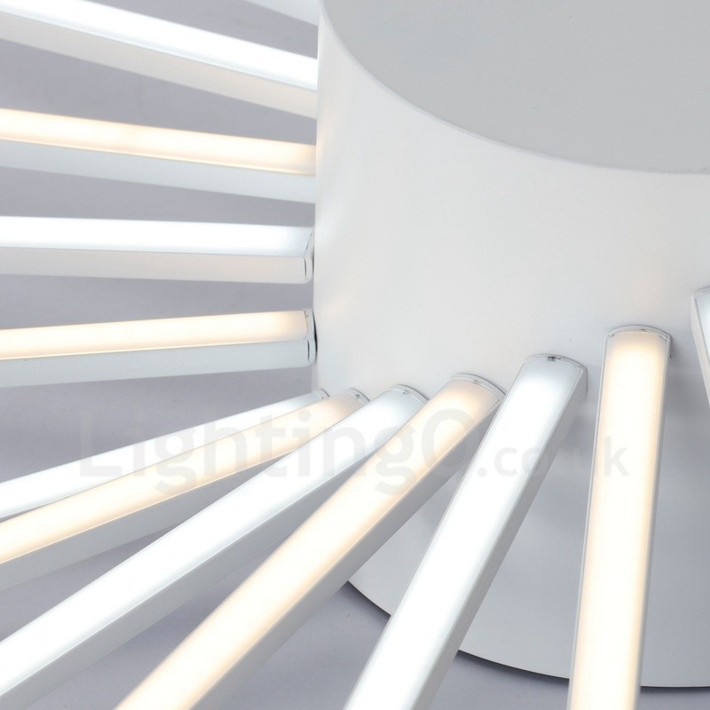 28 Light Modern Contemporary Integrated Metal Chandelier