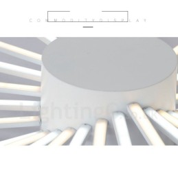 28 Light Modern Contemporary Integrated Metal Chandelier