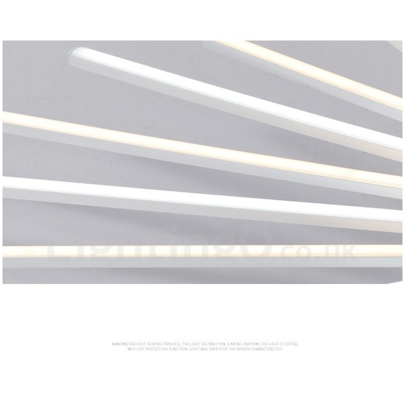 28 Light Modern Contemporary Integrated Metal Chandelier