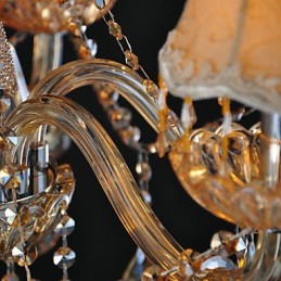 Chandelier Crystal Traditional Classic Glass 6 Light