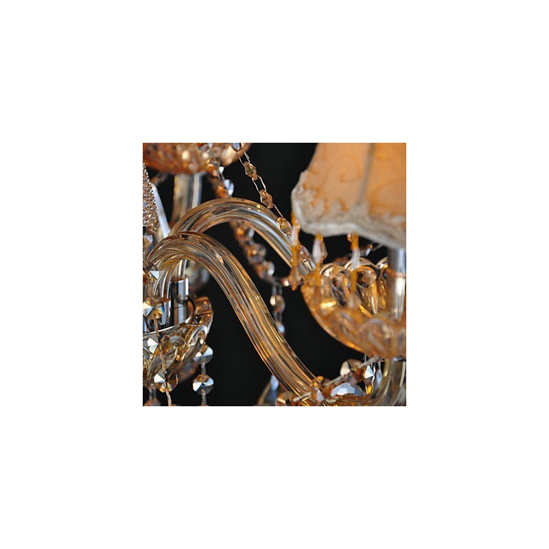 Chandelier Crystal Traditional Classic Glass 6 Light