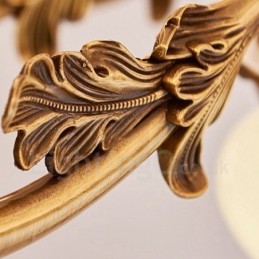 15 Light Traditional Classic Integrated Metal Luxury Chandelier