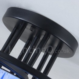 9 Light Mediterranean Style Integrated Chandelier