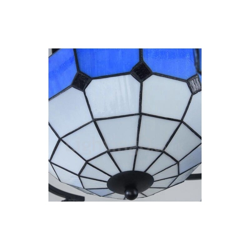 9 Light Mediterranean Style Integrated Chandelier