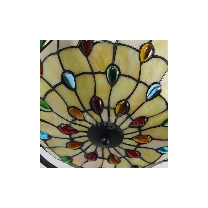 4 Light Mediterranean Style Integrated Chandelier