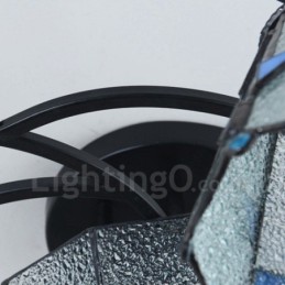 4 Light Mediterranean Style Integrated Bath Metal Chandelier