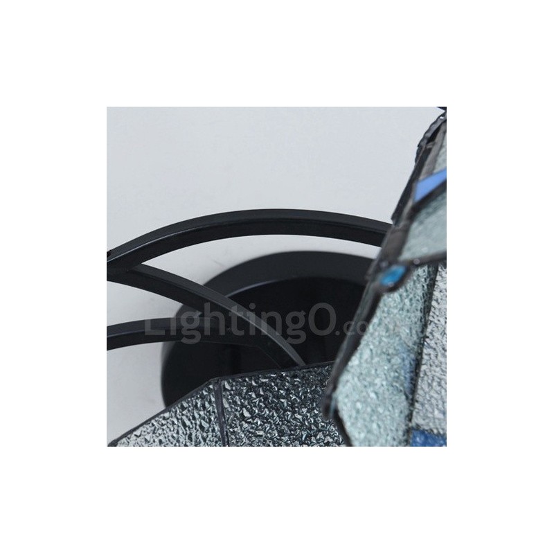 9 Light Mediterranean Style Integrated Bath Metal Chandelier