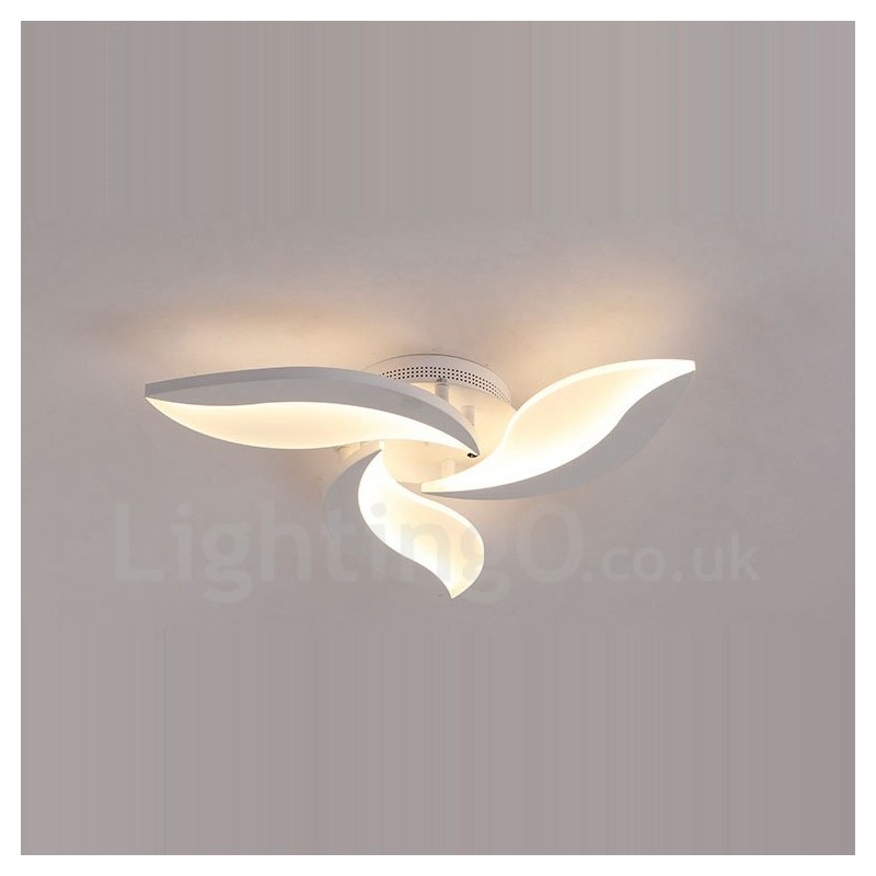 3 Light Modern Contemporary Integrated Chandelier