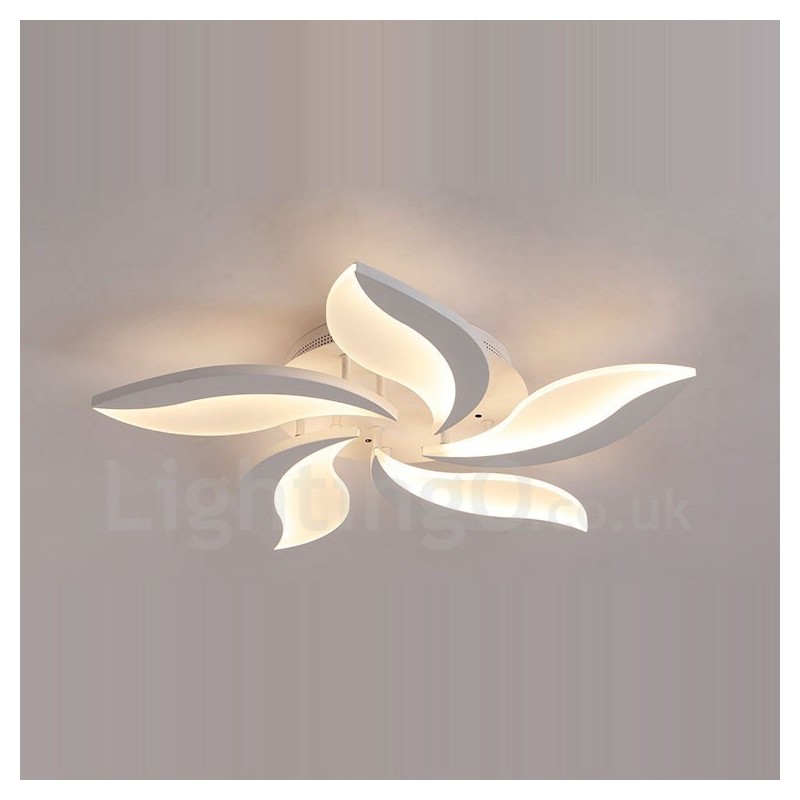 5 Light Modern Contemporary Integrated Chandelier