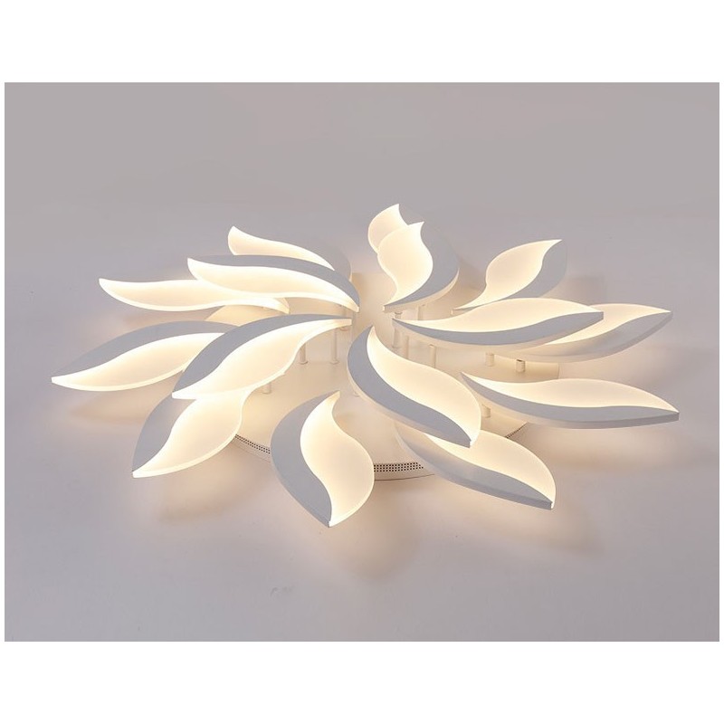 15 Light Modern Contemporary Integrated 128W Chandelier