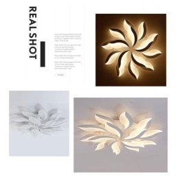 15 Light Modern Contemporary Integrated 128W Chandelier