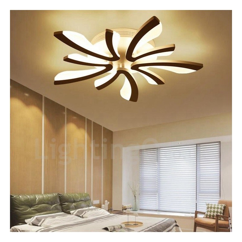 5 Light Modern Contemporary Integrated Chandelier