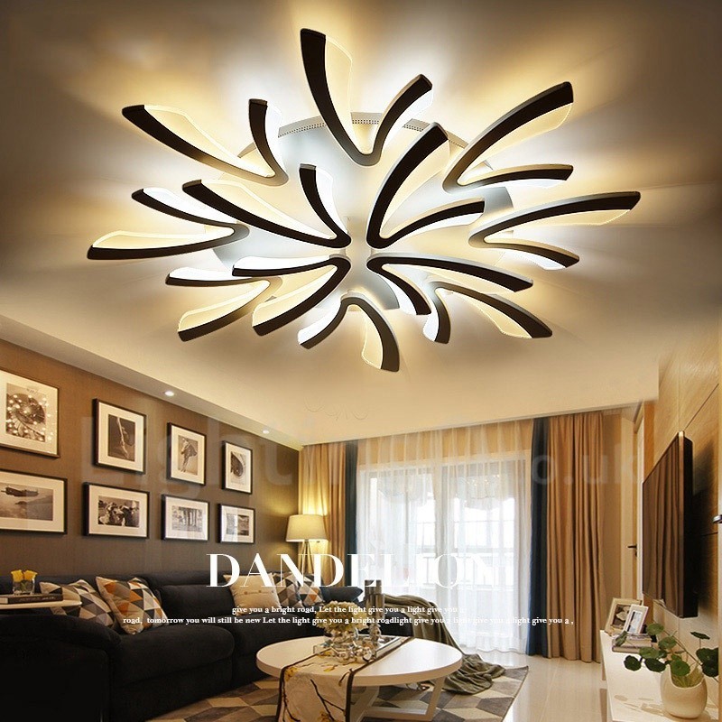 12 Light Modern Contemporary Integrated Chandelier