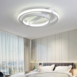 2 Rings Modern Contemporary Chandelier