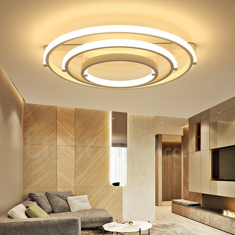3 Rings Modern Contemporary Chandelier