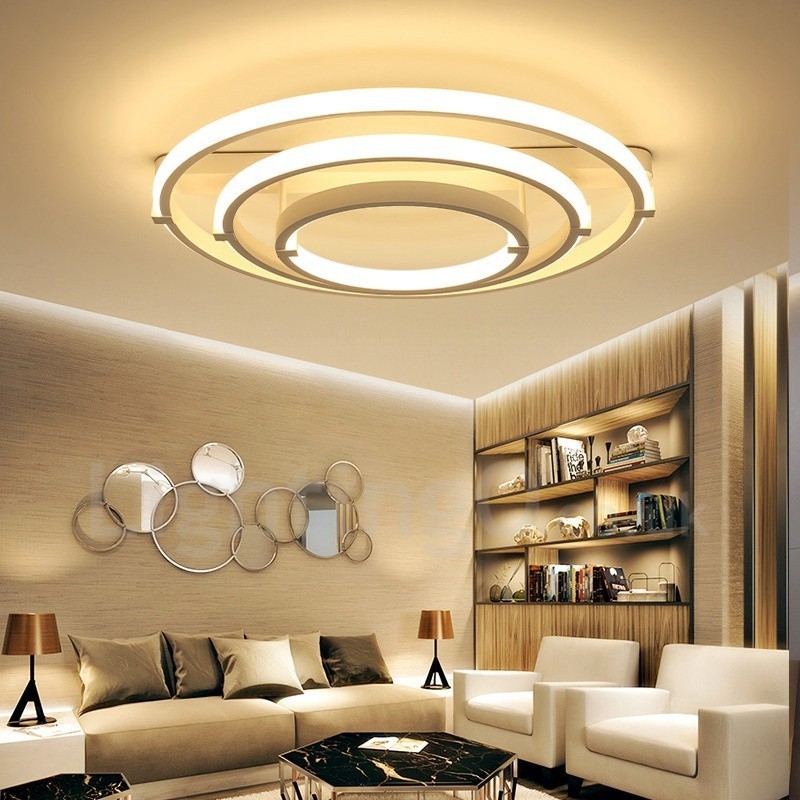 3 Rings Modern Contemporary Chandelier