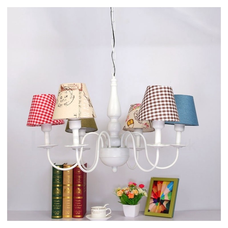 Traditional Classic Integrated Metal Chandelier