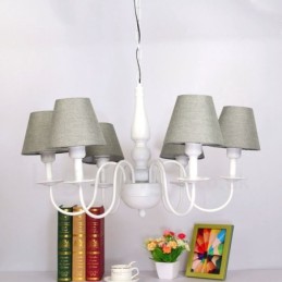 Traditional Classic Integrated Metal Chandelier