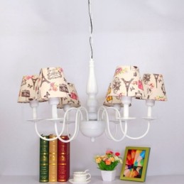 Traditional Classic Integrated Metal Chandelier